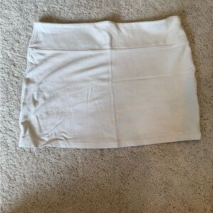 Urban Outfitters Cream Mini Skirt
